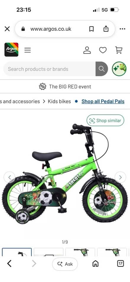 Photo of Boys bicycle (Hatfield AL10) #1