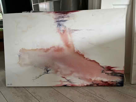 Photo of free Two large abstract paintings (Ifield Crawley RH11) #1