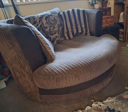 Photo of free Large circular swivel chair (Middleton) #2