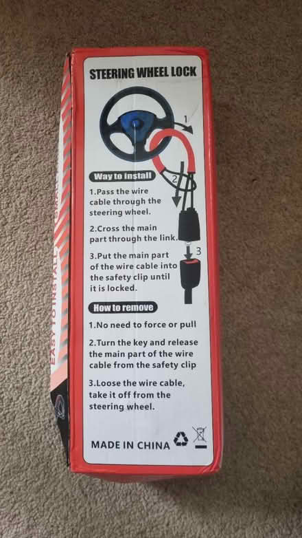 Photo of free Car wheel lock (North Oxford OX2) #1