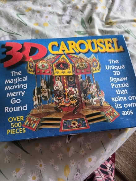 Photo of free Vintage 3D carousel jigsaw puzzle (Rufford L40) #1