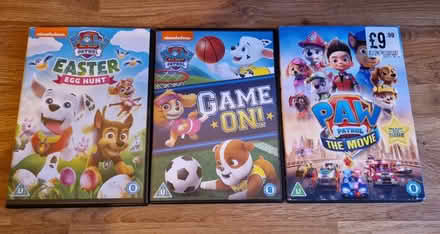 Photo of free Paw patrol dvds (De217ra spondon) #1