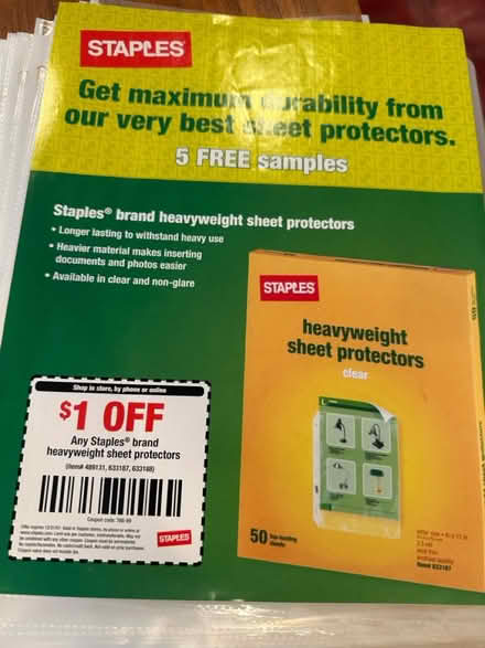 Photo of free Binder organizers (belmont/watertown line) #1