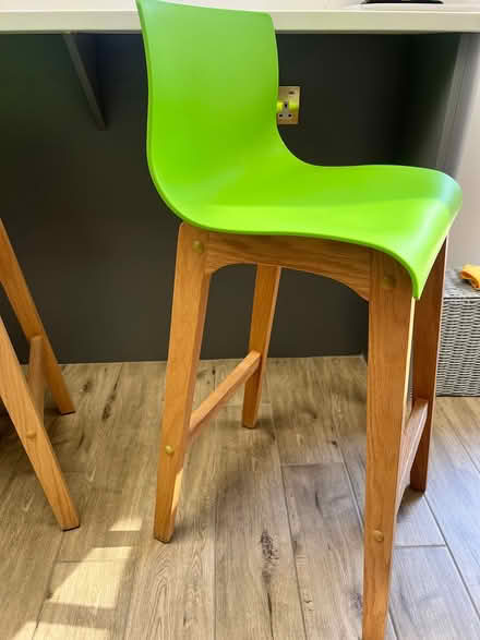 Photo of free Oak bar stools (Cardiff CF14) #2
