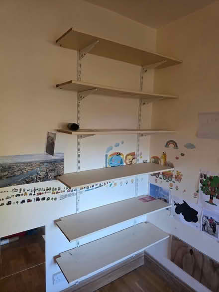 Photo of free Twin slot shelving (Aveley RM15) #1