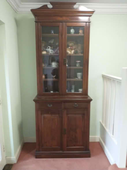 Photo of free an antique display cabinet or bookcase (Harrogate HG2) #1
