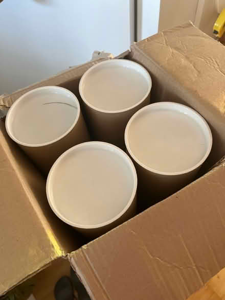 Photo of free 4x sturdy cardboard tubes + box (Angel N1) #3