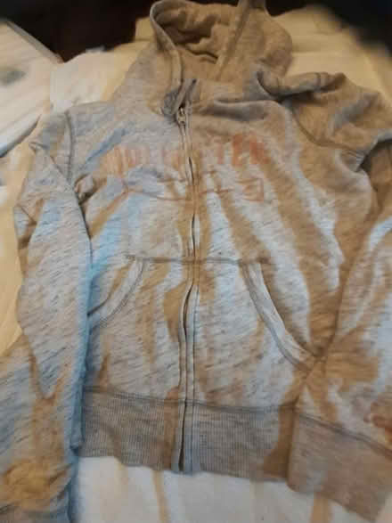 Photo of free Grey lined hoodie medium size (Birmingham City Centre B1) #1