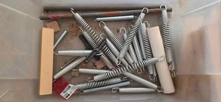 Photo of free Trampoline springs and metal pipes (13 1/2 and Farmington) #1
