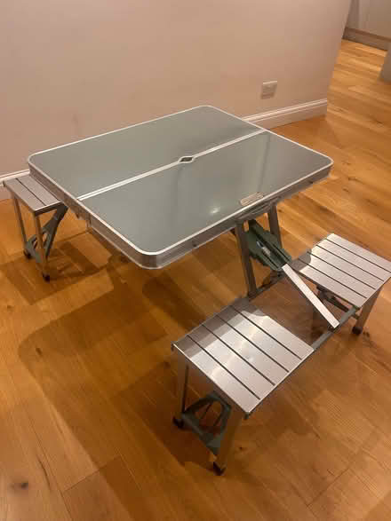 Photo of free Foldable picnic table and seats (North Hinksey OX2) #1