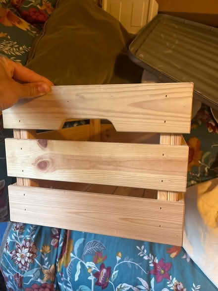 Photo of free Ikea Wooden Crate (Grangetown CF11) #1