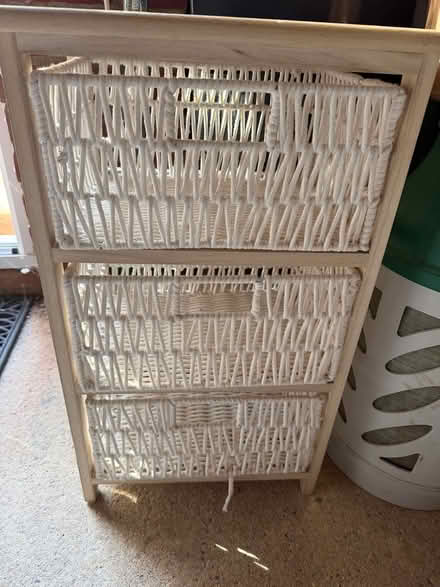 Photo of free Cream 3 drawer cabinet (Bicester) #1