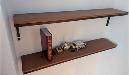 Photo of free IKEA fjallbo unit and two shelves (Ec1r 3ap) #2