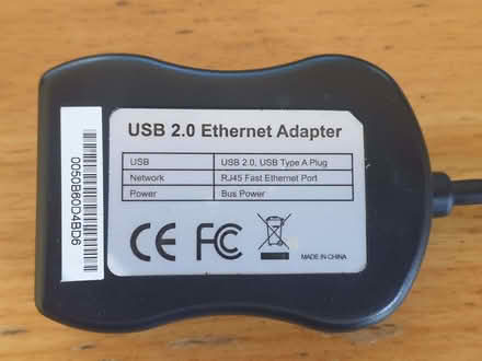 Photo of free USB 2.0 Ethernet Adapter (Greenstead CO4) #3