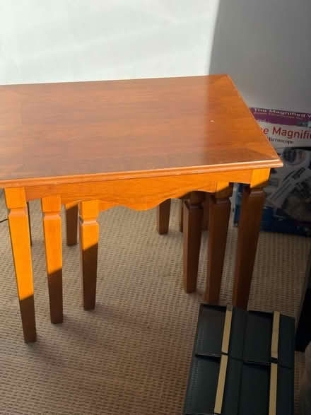 Photo of free Wooden side tables nest (Bradford BD9) #3