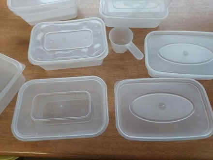 Photo of free Plastic food containers (Kilmacanogue /D 8, flexible) #2