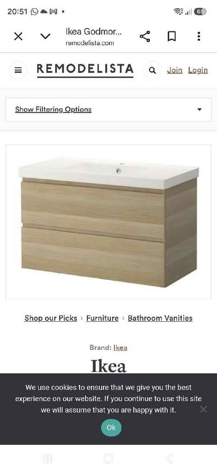 Photo of free Ikea sink with waste pipes (Prestbury GL52) #3
