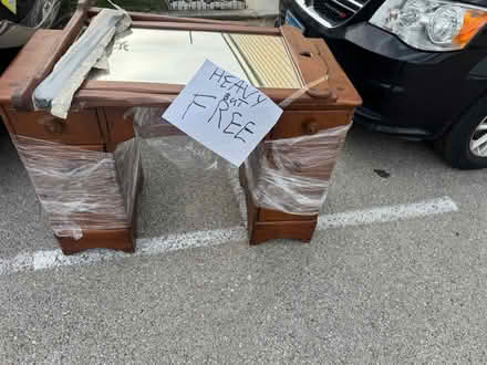Photo of free Dresser with Mirror (Countryside) #1
