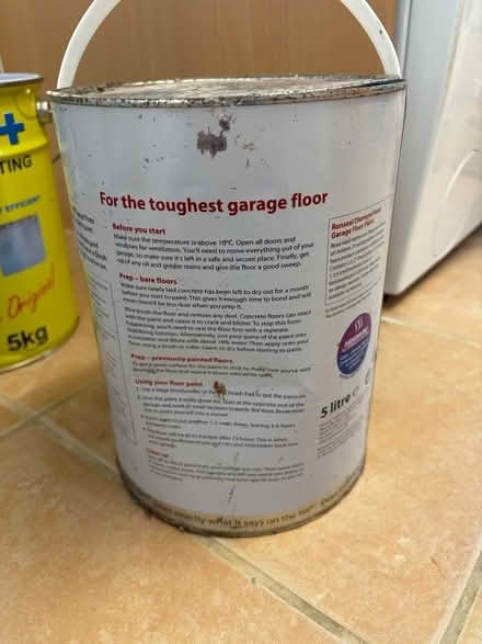 Photo of free Ronseal Garage floor paint (Snitterfield CV37) #3