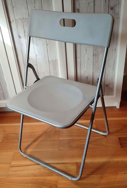Photo of free Grey Folding Chair (Tolworth KT6) #1