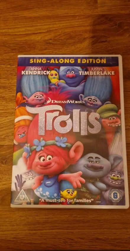 Photo of free Trolls (Sing-along edition) (DE21 spondon) #1