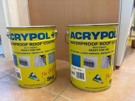 Photo of free Acrypol waterproof roof coating (Snitterfield CV37) #1