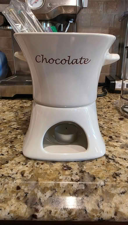 Photo of free Chocolate fondue pot & forks (Skokie) #1