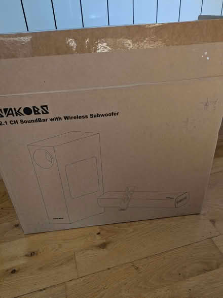 Photo of free Sound bar with sub woofer (Moseley B13) #1