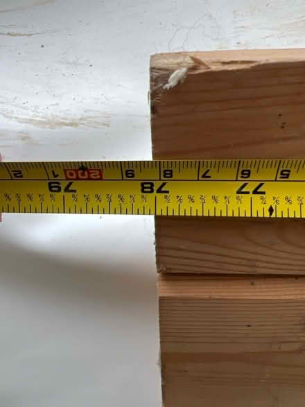 Photo of free Pine door (Blacklands TN34) #2