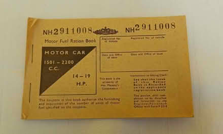 Photo of free Motor Fuel Ration Book (1950s-1970s) - Unused (Emsworth PO10) #1