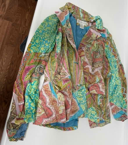 Photo of free Woman’s lightweight silk jacket (Valencia Avenue, Sunnyvale) #1