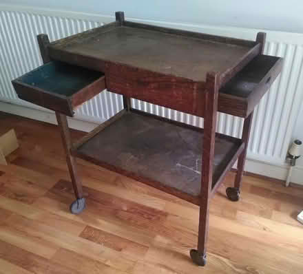Photo of free Wooden Tea Trolley (Sutton Leach WA9) #1