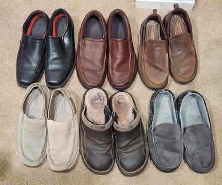 Photo of free 6 Pairs of Men's Shoes, Sizes 11 -12 and XL #1