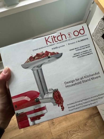 Photo of free Stand mixer Food grinder attachment (Olney) #1
