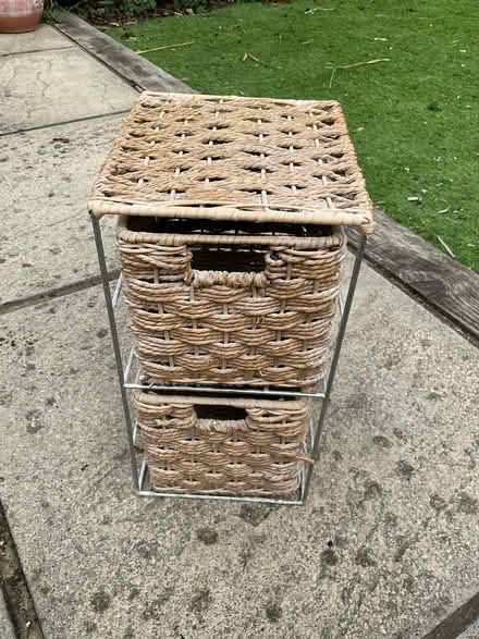 Photo of free Small Two Drawer Storage Unit (RG30 Tilehurst) #1
