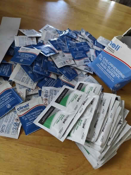 Photo of free Alcohol wipes (Queenstown FY1) #1