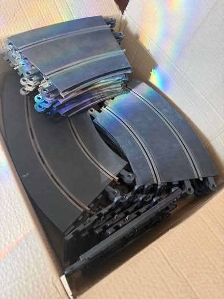 Photo of free Lots of Scalextric track (Crookes S10) #1