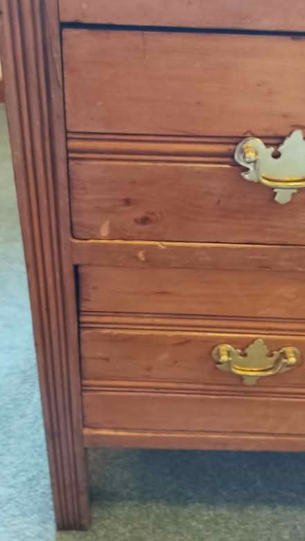 Photo of free Satinwood chest of drawers (Apperley GL19) #4