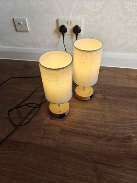 Photo of free Pair of bedside lights (Brighton BN1) #1