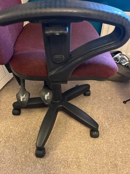 Photo of free Office chair with arm rests (Blyth NE24) #2