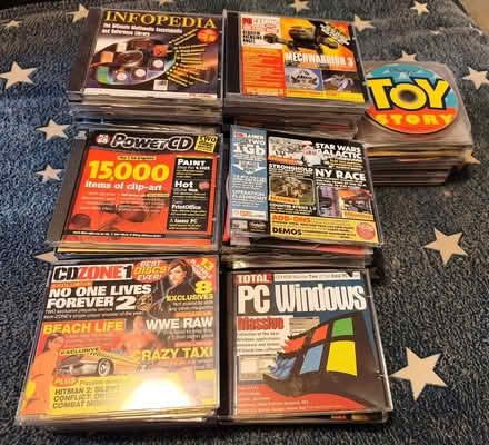 Photo of free Very old computer magazine sample CDs (from 1996-2004) (Kirkley NR33) #1