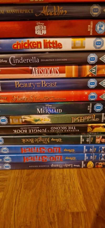 Photo of free Assorted Disney DVDs (DE21 spondon) #2