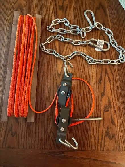 Photo of free Hoist/pulleys to lift heavy items (Park-Monroe Neighborhood) #1