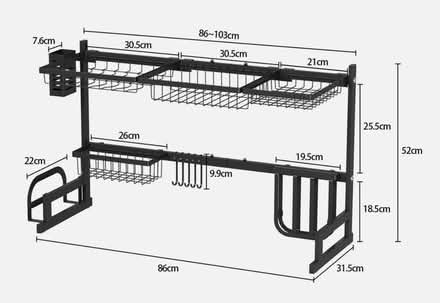Photo of free Over Sink Dish Drainer Drying Rack (MIlngavie, G62) #4