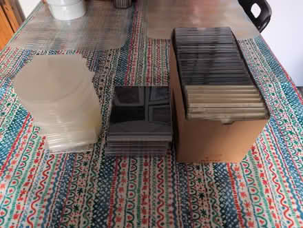Photo of free CD storage cases, quantity of fifty plus. (Notting Hill W11) #1