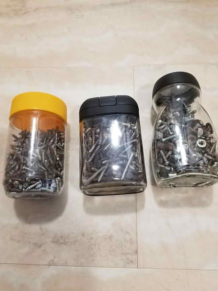 Photo of free misc screws and a window cleaner (Hunt Club) #4