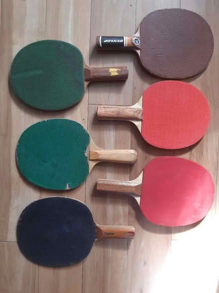 Photo of free Table Tennis Bats (Cromford DE4) #1