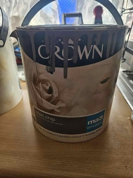 Photo of free Crown choc chi0 paint (Smiths Estate OX28) #1