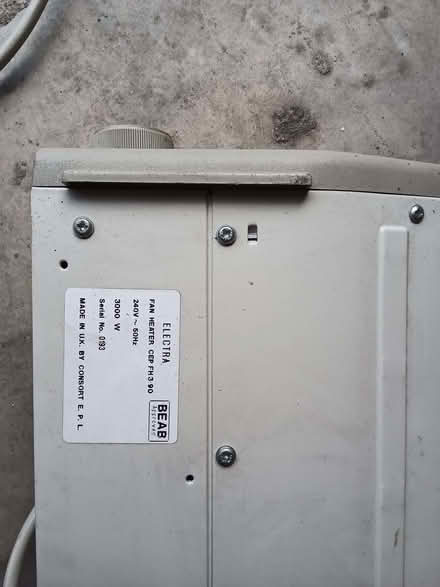 Photo of free Fan heater (Waterlooville PO8) #2