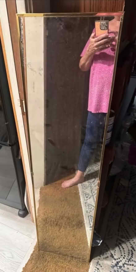 Photo of free Golden framed mirror (Irvington district, Fremont) #1
